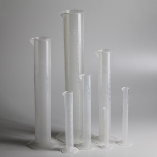 Cilindra volumetrik plastikë transparent set 7cp (MT002)