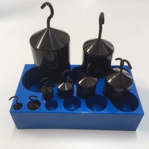 Set pesha metalike me grep 9 copë (MT030) - Figura 2