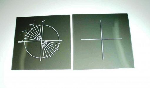 Filtra polarizues, 100x100mm me shkallë (OP033)