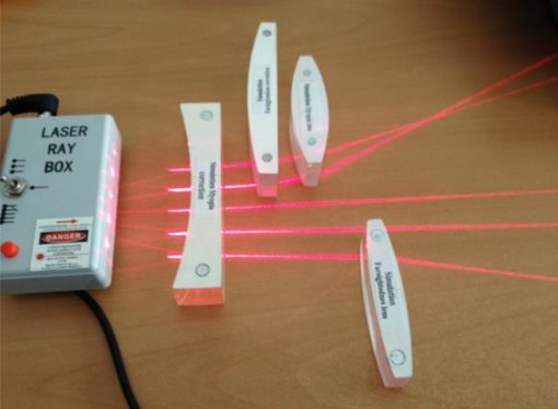 Set Optik me LASER magnetik - demonstrimi i Miopisë & Hipermetropisë (OP044) - Figura 5