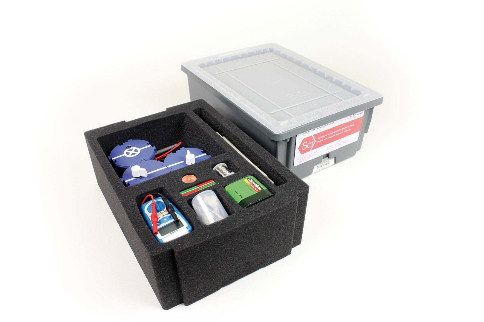 Set studentor për Pajisje Elektrike dhe Magnetike në Përdorim të Përditshme, TESS Fillestar Shkenca