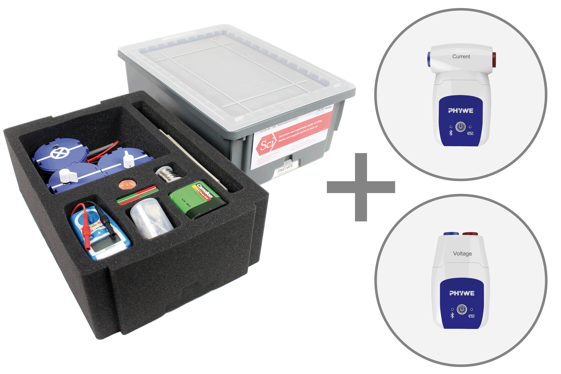 Set studentor për Pajisje Elektrike dhe Magnetike në Përdorim të Përditshme dixhitale, TESS Fillestar Shkenca