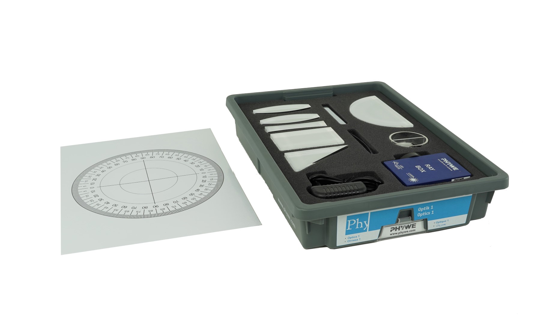 Set studentor për optikë 1 duke përfshirë Burim Drite LED/Lazer