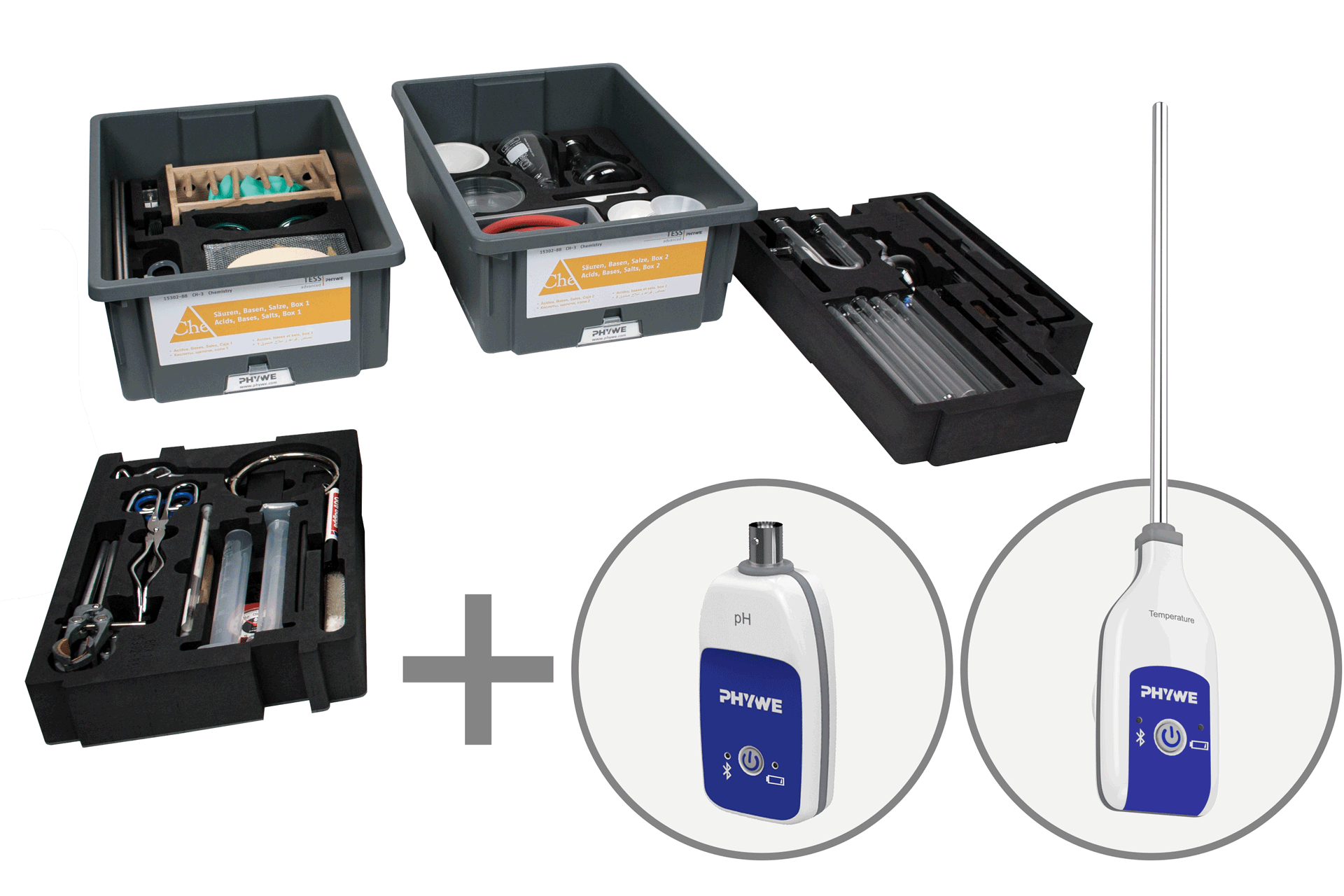 Set studentor për Acidet, Bazat, Kripërat dixhitale, TESS i Përparuar Kimi