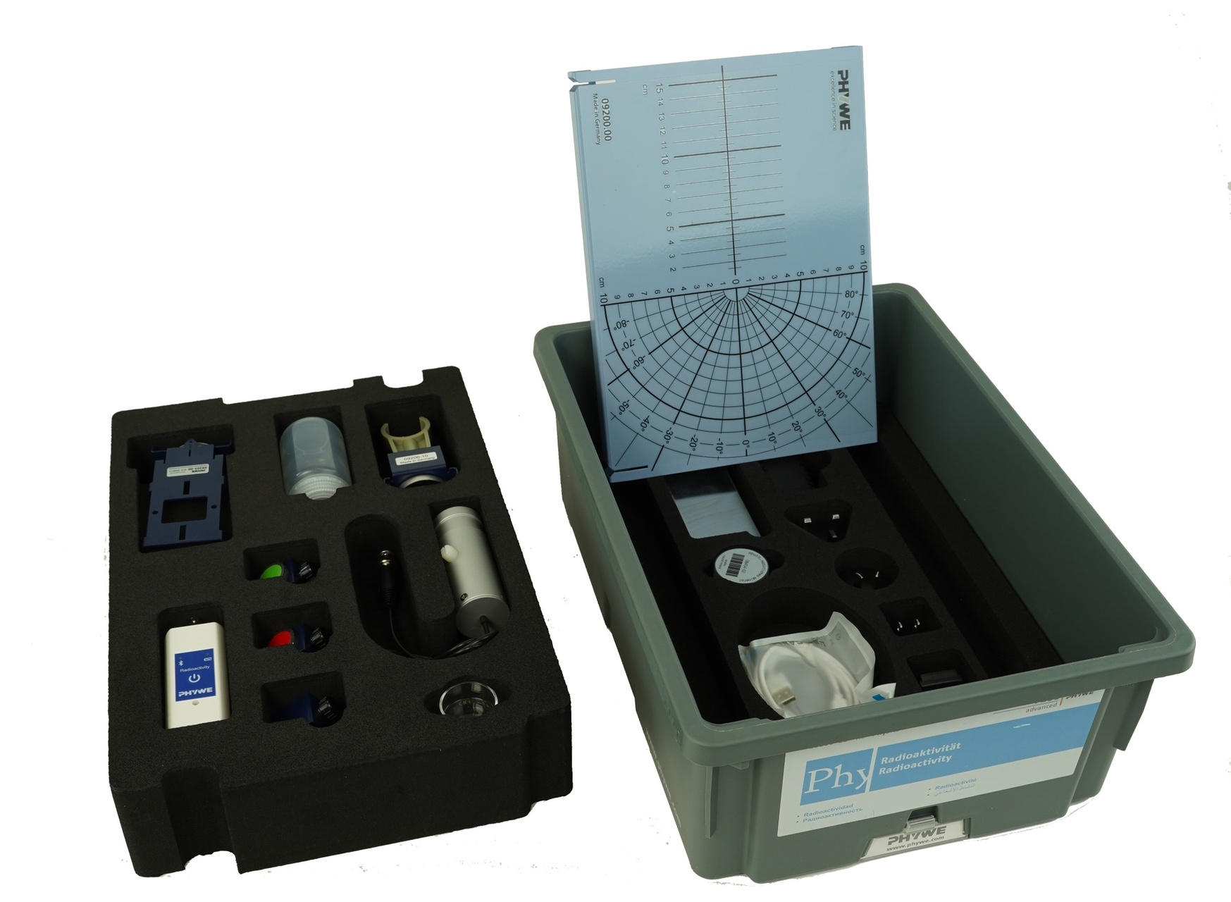 Set studentor për Radioaktivitet, dixhitale, TESS i Përparuar Fizikë